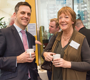 Brian Keaney, South Dublin County Council and Hazel Jones, Barta Capital Property. 